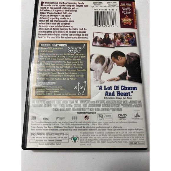 Tooth Fairy Movie  & The Game Plan_Rock Dwayne Johnson_ DVD Comedy - Picture 7 of 11